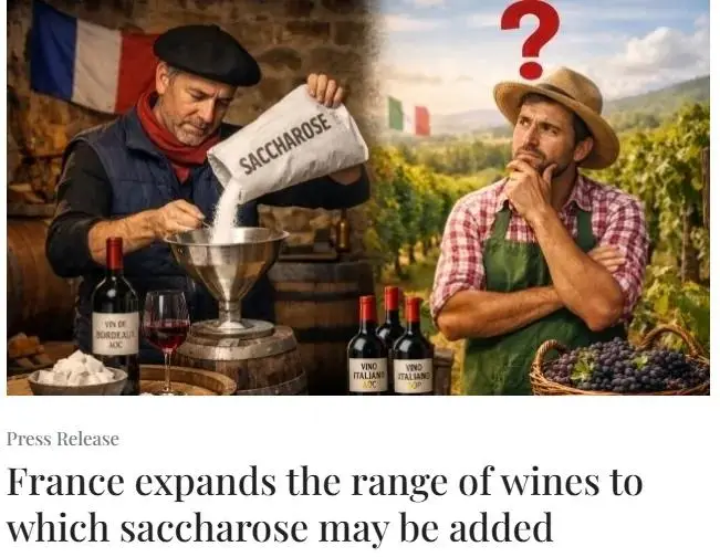 法國新規：放寬DOP葡萄酒補糖規定